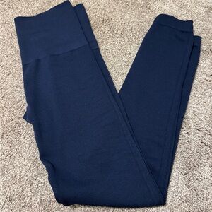 Women’s navy Spanx leggings